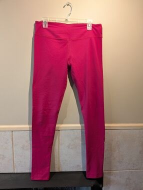Fabletics, Salar Leggings, Size L, Long, Raspberry